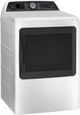 GE Profile™ 7.4 Cu. Ft. White Front Load Gas Dryer-2