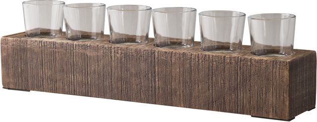 Signature Design by Ashley® Cassandra Brown Candle Holder-0