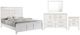 New Classic® Home Furnishings Andover 4-Piece White Queen Panel Bedroom Set-0