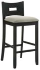 Armen Living Ren Fog/Matte Black Counter Stool-0