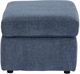 Kevin Charles® Noah Maguire Indigo Ottoman-2