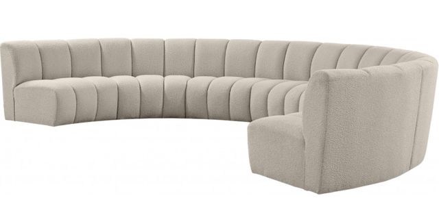 Meridian Furniture Infinity 7-Piece Taupe Modular Sectional-3
