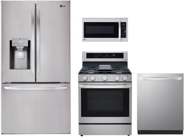 LG 4 Piece Stainless Steel Kitchen Package-0