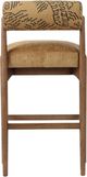 Four Hands Jazelle Dharma Ochre Bar Stool-4