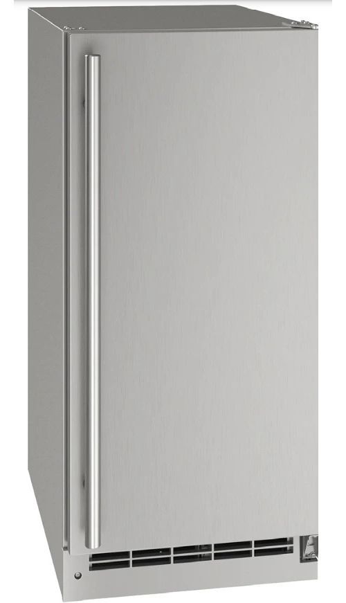 U-Line® 15" 65 lb. Stainless Steel Ice Maker-0