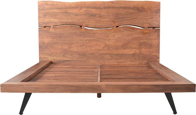 Moe's Home Collection Madagascar Brown Queen Platform Bed-1