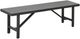 Intercon Navarro Mocha Metal Outdoor Bench-0