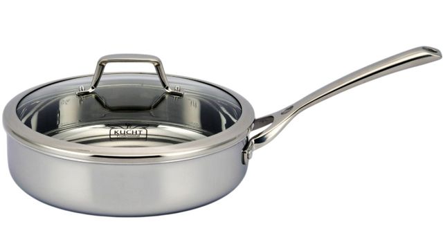 Kucht Professional Stainless Steel 10-Piece 3-Ply 10-Piece Cookware Set-2
