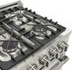 Unique® Appliances Classic Retro 24" Stainless Steel Slide-In Propane Gas Range-5