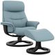 Fjords® Customizable Anne R Classic Comfort Small Manual Reclining Chair with Footstool-2