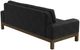 International Furniture Direct Sedona Black/Lacquer Caramel Sofa-2