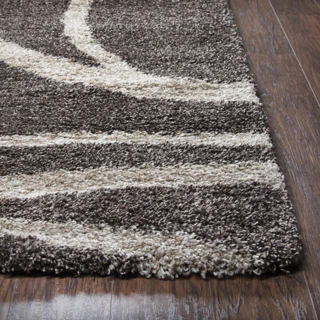 Rizzy Home Adana Brown 5'3" x 7'3" Rug-2