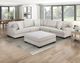 Homelegance® Livia 4-Piece Beige Sectional with Ottoman-1