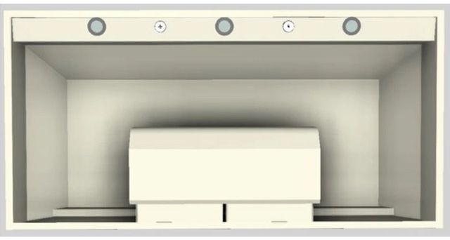 Vent-A-Hood® Designer Series 48" Biscuit Wall Mounted Range Hood-3