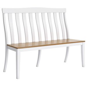 Signature Design by Ashley® Ashbryn Natural/White Dining Bench