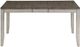 Steve Silver Co. Abacus Putty Dining Table with Smoky Alabaster Base-4