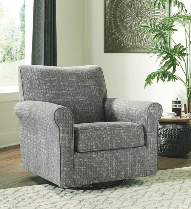 Signature Design by Ashley® Renley Ash Swivel Glider Accent Chair-7