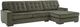 Signature Design by Ashley® Caspian-Town 2-Piece Olive Right Arm Facing Sectional and Chaise-0