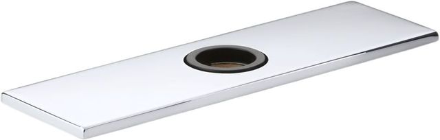 KOHLER® Polished Chrome 8" Rectangular Escutcheon Plate for Insight™ and Kinesis® Faucet-0