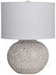 Signature Design by Ashley® Vien Distressed White Table Lamp-0