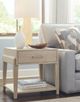 Hammary® Kaplan Almond Rectangular End Table-1