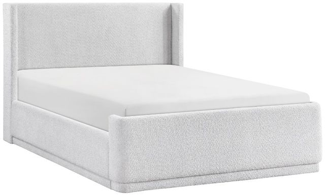Homelegance® Carmel Light Gray Queen Platform Bed-0
