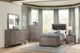 Mazin Furniture Woodrow Brownish Gray Twin Bed-2