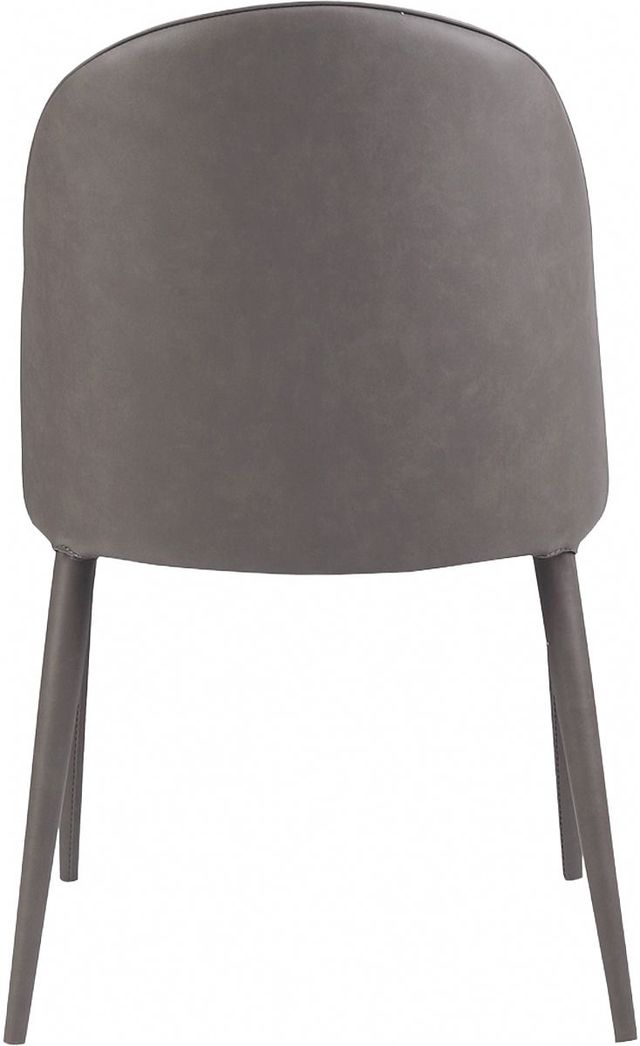 Moe's Home Collection Burton 2-Piece Dark Grey Dining Chair Set-3