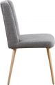 Meridian Furniture Eleanor Cream Linen Dining Chair-3