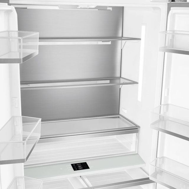 Smeg Professional 36" 19.6 Cu. Ft. Panel Ready Built-In French Door Refrigerator-2