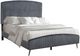 New Classic® Home Furnishings Kailani 4-Piece Gray California King Panel Bedroom Set-2