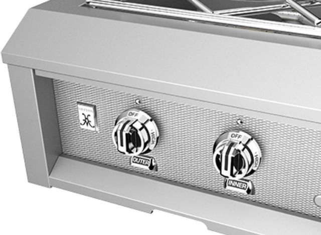 Hestan® 24" Stainless Steel Power Burner with Removable Drip Tray-2