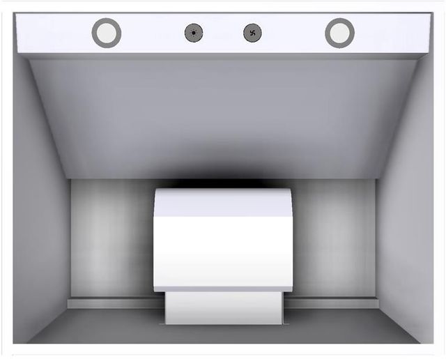 Vent-A-Hood® Premier Magic Lung® 30" White Wall Mounted Range Hood-2