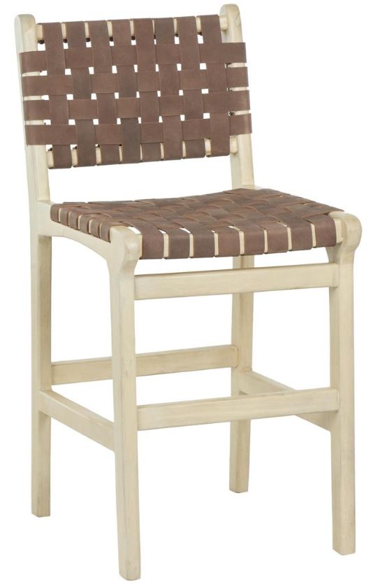 Deco Marche Brown Bar Stool-0