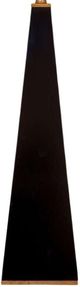 Bassett Mirror Elle Glossy Black Table Lamp-2