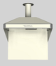 Vent-A-Hood® A Series 42" Biscuit Retro Style Wall Mounted Range Hood-0