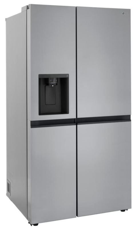 LG 36 in. 23.0 Cu. Ft. PrintProof™ Finish Stainless Steel Counter Depth Side By Side Refrigerator-2