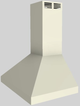 Vent-A-Hood® 30" Biscuit Wall Mounted Range Hood-3