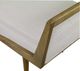 Uttermost® Waylon Ivory Bench-4