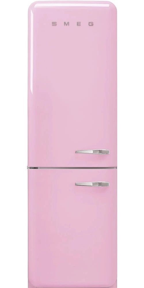 Smeg 50's Retro Style Aesthetic 11.7 Cu. Ft. Pink Bottom Freezer Refrigerator-0