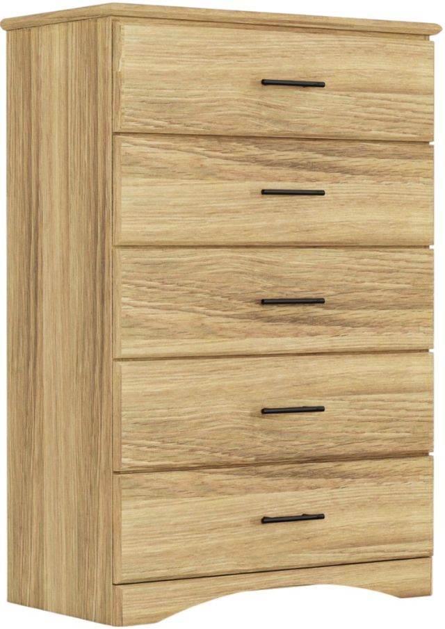 Perdue Woodworks 36,000 Essential Brown 32" 5-Drawer Chest-0