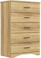Perdue Woodworks 36,000 Essential Brown 32" 5-Drawer Chest-0