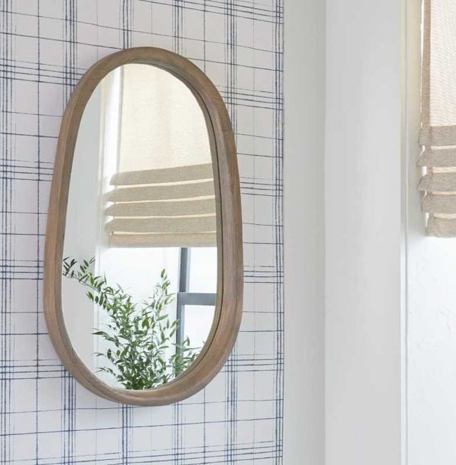 Signature Design by Ashley® Aarilynn Antique Brown Accent Mirror-4