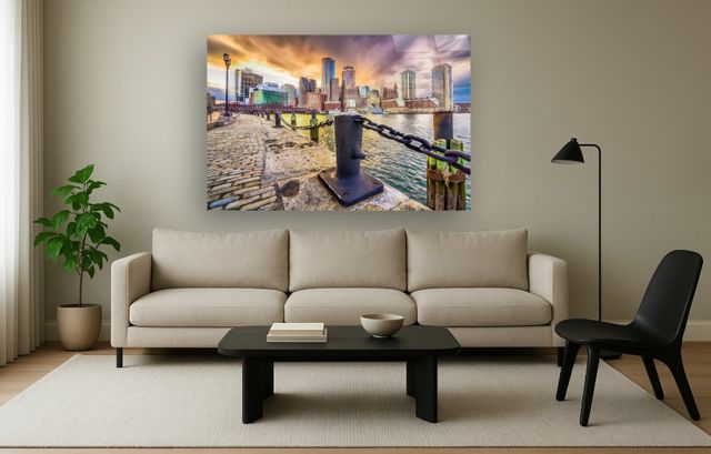 Classy Living Dysart Boston Harbor Wall Art-1
