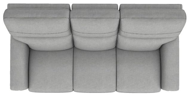 La-Z-Boy® Ava Oyster Power Reclining Sofa with Headrest and Lumbar-4