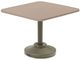 Telescope Casual 36" Square Dining Height 80 lb Pedestal Table without Hole-0