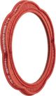 TOV Furniture Zeva Red Round Wall Mirror-3