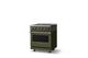 Viking® 5 Series 30" Martini Pro Style Electric Range with Polished Chrome Trim-2