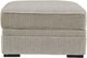 Benchcraft® Calnita Sisal Storage Ottoman-1