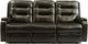 Flexsteel® Arlo Black Power Reclining Sofa With Power Headrests and Lumbar-1